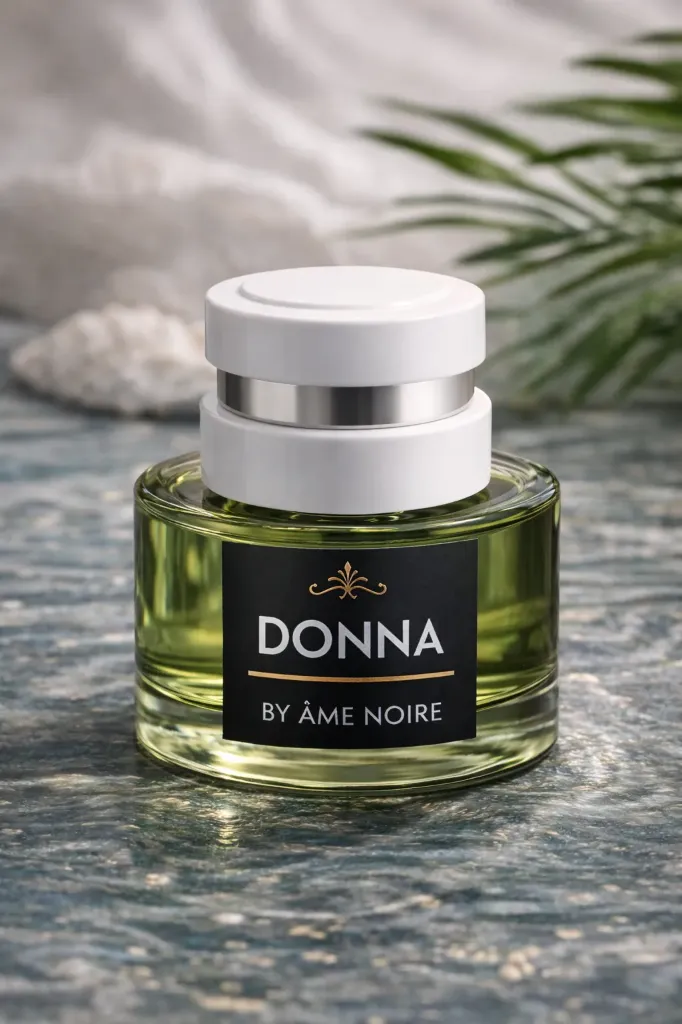 Elegant perfume bottle with natural light.webp