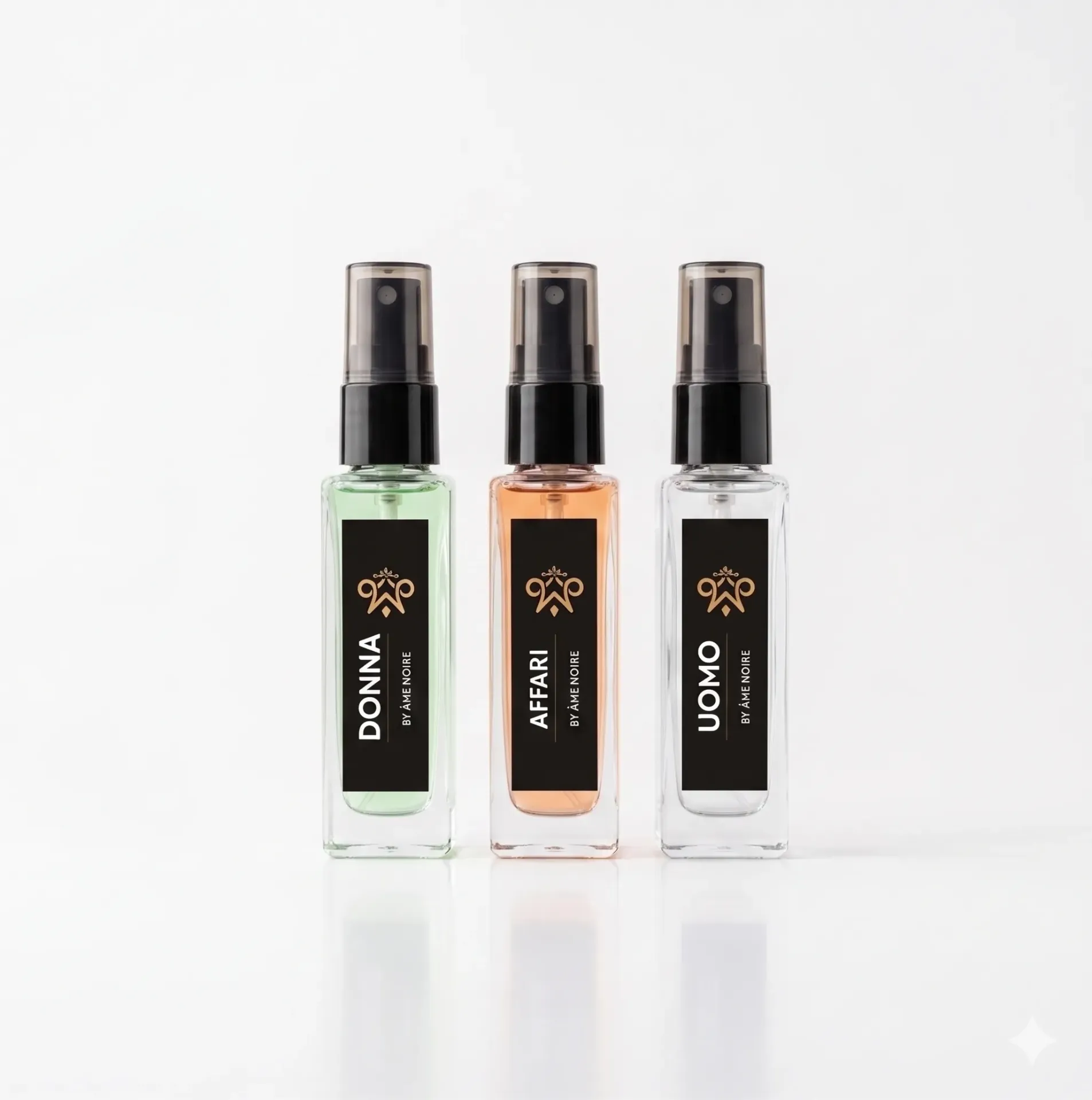 Uomo, Affari & Donna Pocket Trio (3 x 8ml) - Buy Long Lasting Premium Fragrances for Men & Women in India