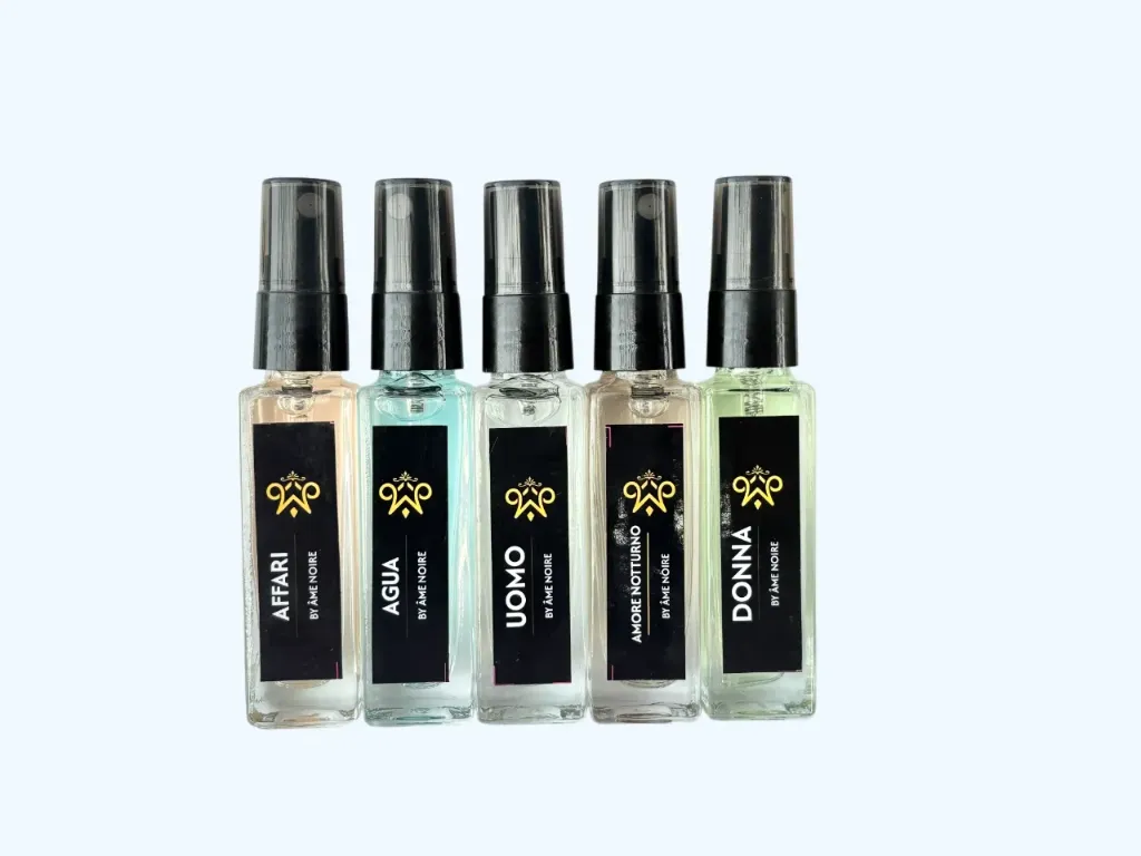 Perfume Discovery Set (5 x 8ml) – Long Lasting Fragrance Trial Pack for Men & Women